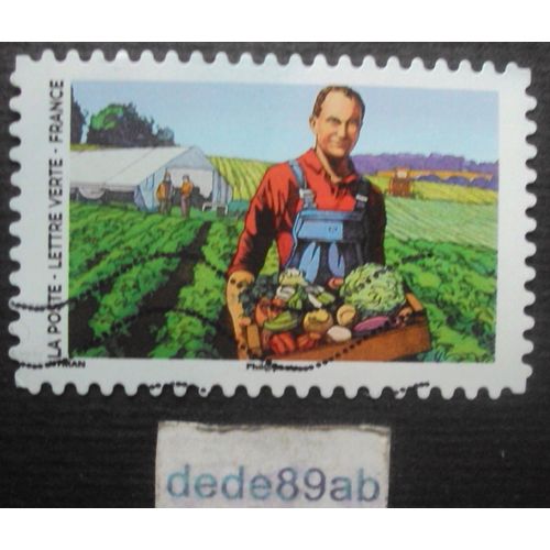 France . Tous Engagés : Maraîcher . Oblitéré Used Stamp