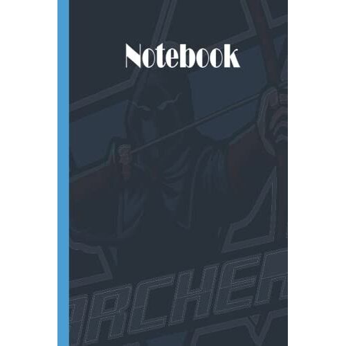 Archery Notebook: Football Notebook Wide Ruled,Lined Paper Notebook For School, Students,Gift For Kids, Boys, Girls,Archer Notebook,Archery Lover