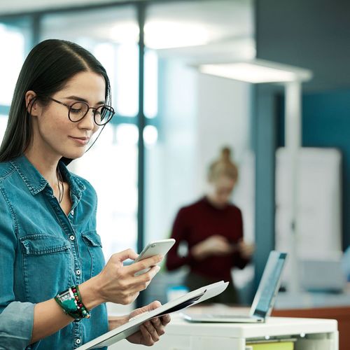 Lampadaire Led Yara.Double 4 000 K, Bt, Pir, Noir