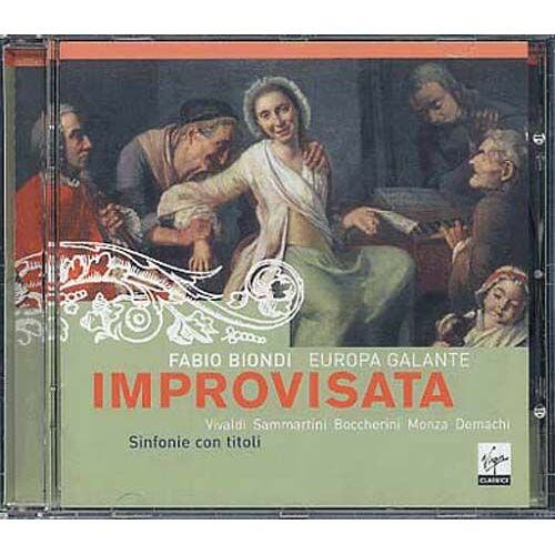 Improvisata : Oeuvres De Boccherini, Demachi, Monza, Sammartini, Vivaldi