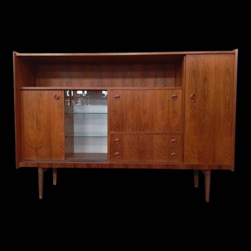 Enfilade Scandinave En Teck Lb Annes 60 Bois