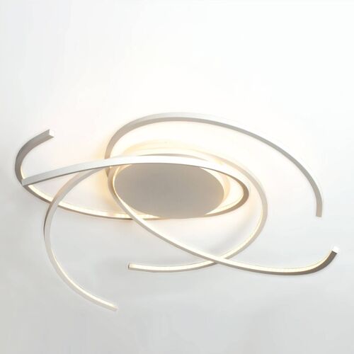 Plafonnier Led Space Blanc 55 Cm
