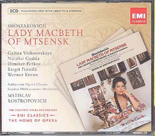 Lady Macbeth De Mzensk, Opéra En 4 Actes