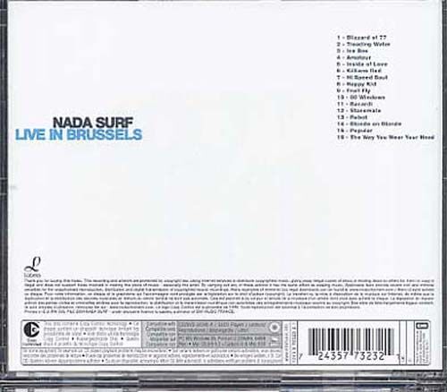 Live - Ancienne Belgique March 31, 2003