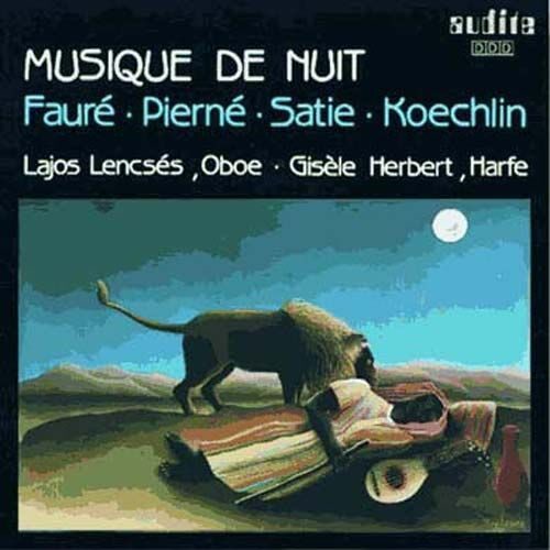 Musique De Nuit Pour Haubois Et Harpe : Koechlin, Fauré, Pierné & Satie