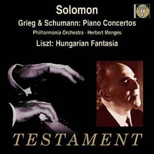 Concertos Pour Piano De Grieg & Schjumann - Fantaisie Hongroise De Liszt - Solomon, Piano