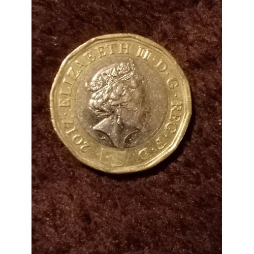 One Pound Elizabeth 2 Année 2017