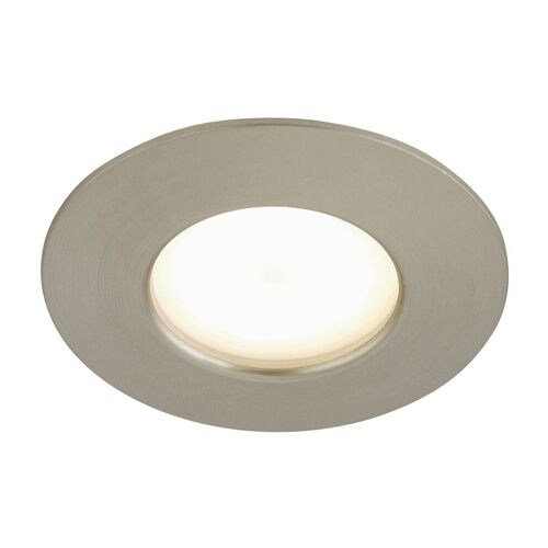 Spot Encastré Led Felia Ip44, Nickel Mat