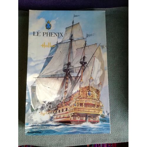 Maquette Bateau Le Phenix       Heller   ( Vintage )