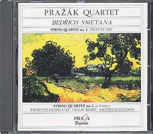 Smetana : String Quartet N°1 - String Quartet N°2 - From The Homeland, Two Duos For Violin & Piano