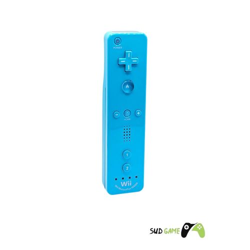 Nintendo Wii - Manette Wiimote Motion Plus Bleu Officielle - Très Bon état