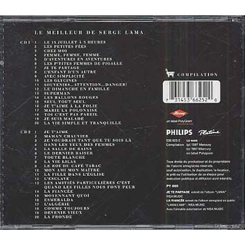 Le Meilleur De Serge Lama