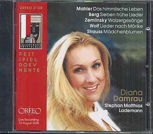 Lieder De Berg, Mahler, Zemlinsky, Wolf Et Strauss