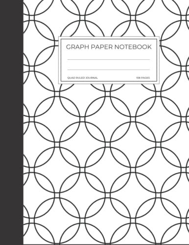 Graph Paper Notebook: 4x4 Quad Ruled Grid Paper Notebook 8.5 X 11 Inches For Math And Science Students