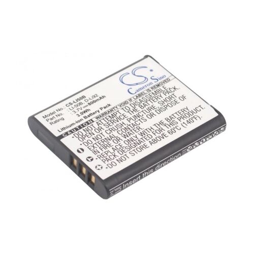 Batterie 3.7V 0.8Ah Li-ion NP-10 pour Casio Exilim EX-TR10