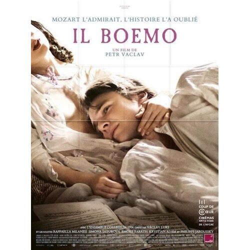 Il Boemo - Véritable Affiche De Cinéma Pliée - Format 120x160 Cm - De Petr Vaclav Avec Vojtech Dyk, Elena Radonicich, Barbara Ronchi, Lana Vlady, Diego Pagotto - 2023