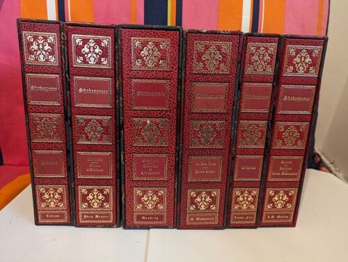 William Shakespeare - Les Tragédies - 6 Exemplaires Numérotés - Trad. F. Victor Hugo - Illustrations En Couleur