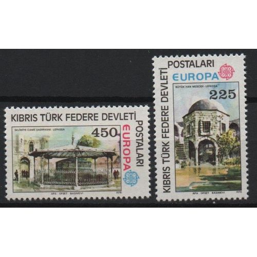 Chypre Turc Timbres Europa 1978