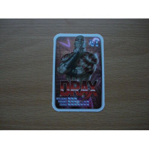 Carte De Jeux Marvel Leclerc 2021 , N°41 Drax