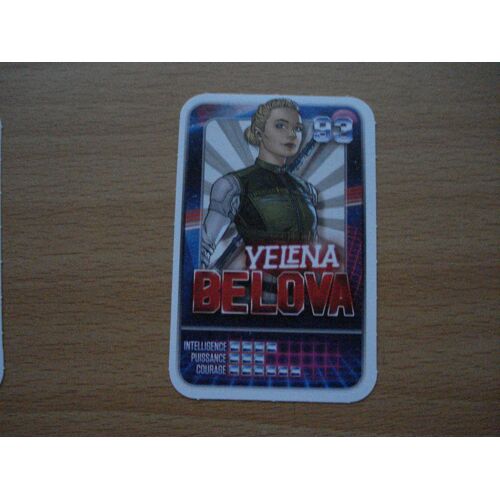 Carte De Jeux Marvel , Leclerc 2021 - N°93  Yelena Belova 