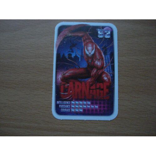 Carte De Jeux Marvel Leclerc 2021 - N°53 L'arnage