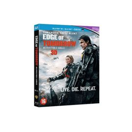 Edge Of Tomorrow (Aujourd'hui À Jamais) - Coffret Bluray 3d + Bluray 2d + Digital Ultraviolet - Edition Belge