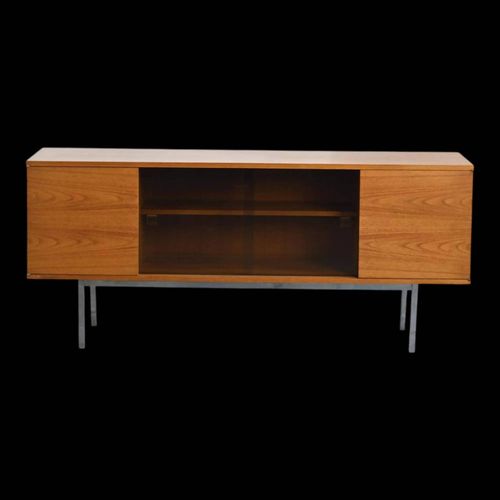 Enfilade En Teck Par Tendo Mokko Japon Circa 1960 Bois