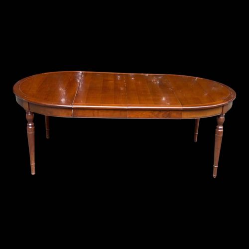 Table Manger Ronde Louis Philippe Extensible En Bois Bois