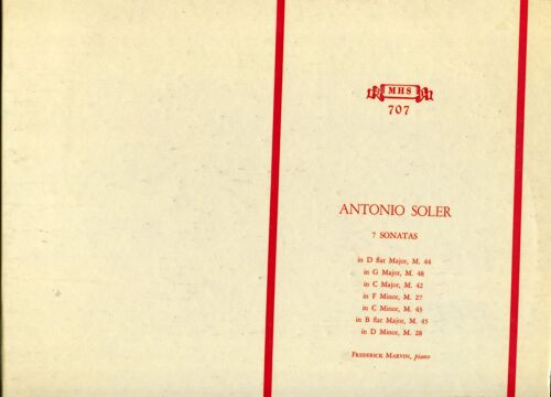 Soler: Padre Antonio Soler