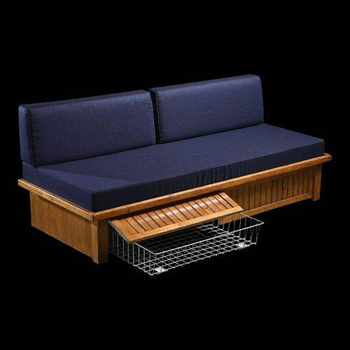 Charlotte Perriand Banquette Des Arcs Vers 1973 Bleu
