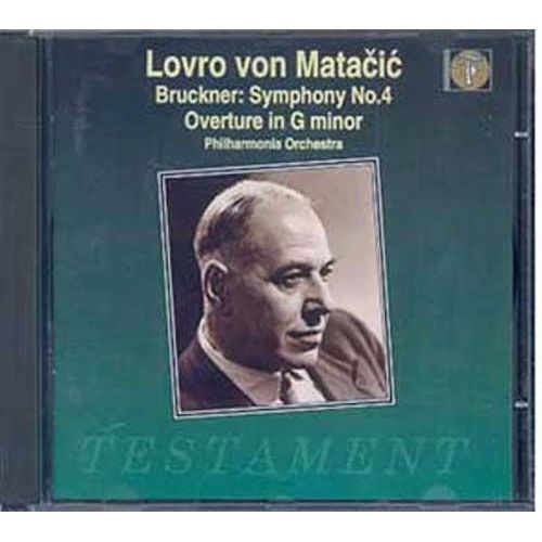 Symphonie No. 4, Ouv. En Sol Mineur Philharmonia Orch.