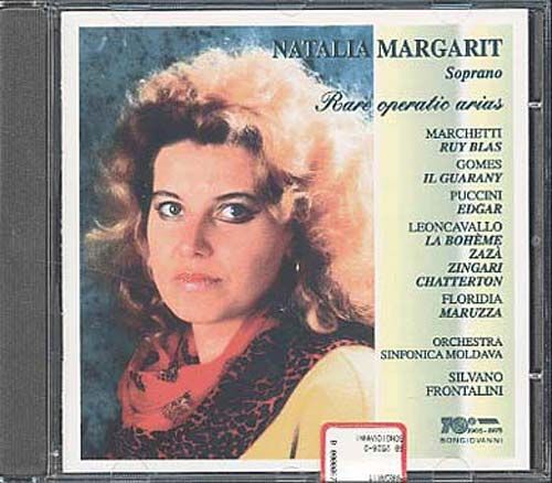 Rare Airs D'operas : Marchetti, Puccini, Leoncavallo, Floridia Margarit, Sop.