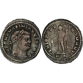 Rome - Follis - Maximien Hercule - 297 Ad - Genio Popvli Romani - Cyzique (Ke) - Ric.12b - 23-175