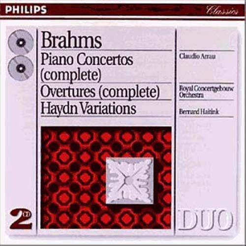 Piano Concerti 1 & 2 / Haydn Variations Brahms / Arrau / Haitink / Cgb