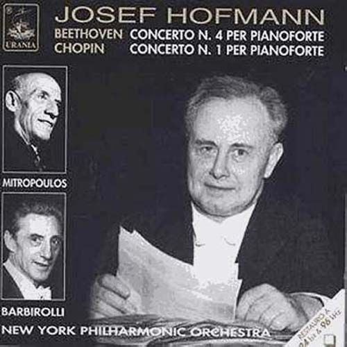 Live 1938 & 1943 : Concertos Pour Piano No. 4 De Beethoven - Concerto No. 1 De Chopin - Josef Hoffmann, Piano