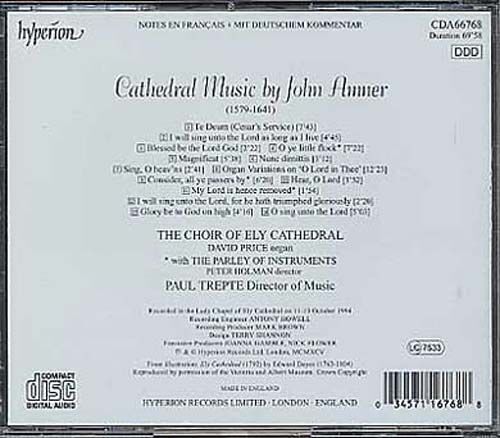 Musique Pour Les Cathedrales Choir Of Ely Cathedral