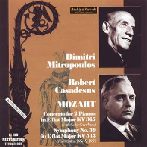 Concerto En Mi Bémol Majeur Pour 2 Pianos Kv 365, Symphonie No. 39 En Mi Bémol Majeur Kv 543