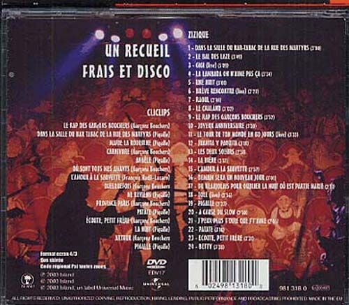 Recueil Frais Et Disco (Cd + Dvd)