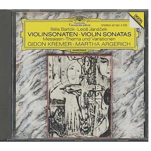 Sonates Pour Violon Et Piano Kremer, Violon & Argerich, Piano + Messiaen & Janacek