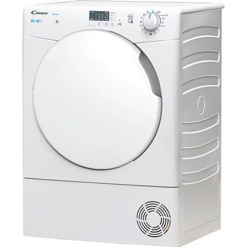 Sèche-linge Candy SMART CSE C8LF-S - 59.6x58.5x85 cm (lxpxh) - chargement frontal - blanc
