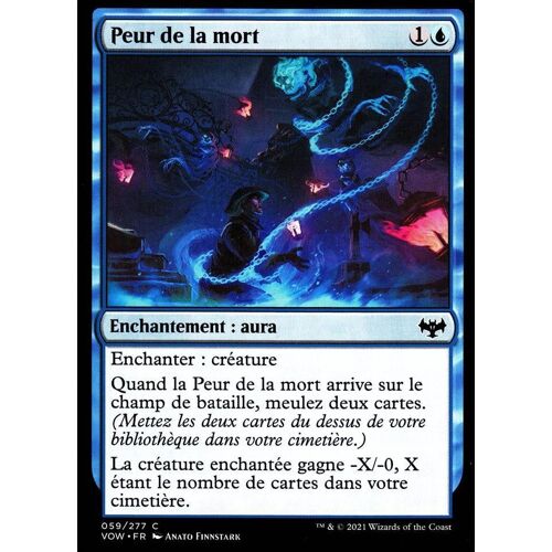 Peur De La Mort - Magic - Innistrad : Noce Écarlate - C - 59/277
