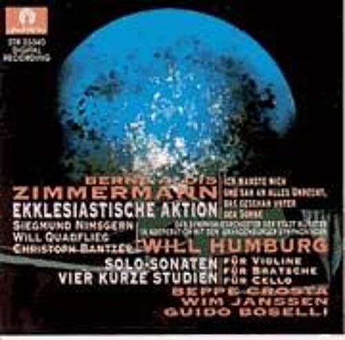 Ekklesiastiche Aktion, Sonate Pour Violon Seul, Sonate Pour Alto Solo, Sonate Pour Violoncelle Solo, Quatre Courtes Études Pour Violoncelle Seul