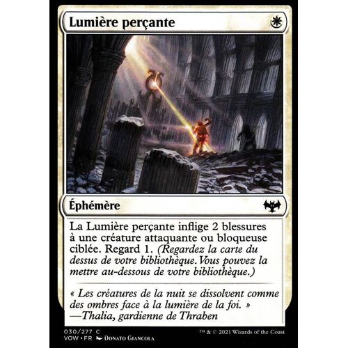 Lumière Perçante - Magic - Innistrad : Noce Écarlate - C - 30/277