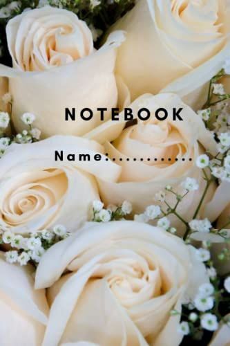 Notebook: 6x9", 120 Pages With Lines (Beautiful Floral Photo Notebook)