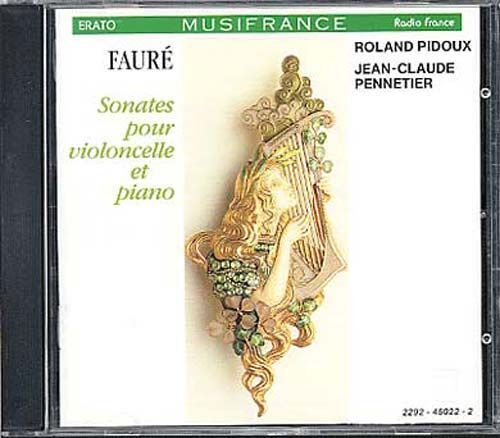 Sonates Pour Violoncelle Et Piano Nos. 1 & 2 Pidoux, Violoncelle & Pennetier, Piano