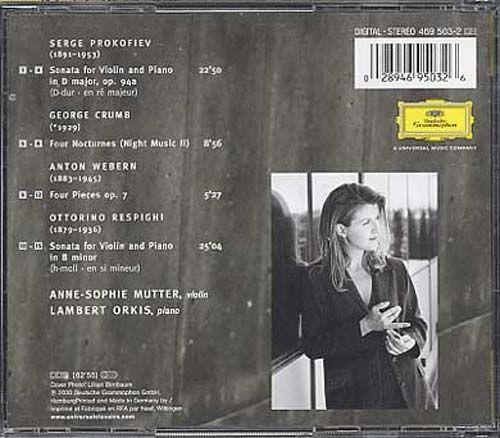 Recital 2000 De Stuttgart : Webern, Respighi, Prokofiev