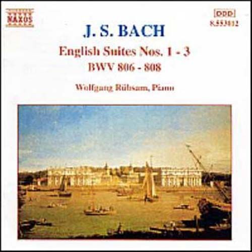 Suites Anglaises Nos. 1 À 3 Rübsam, Piano