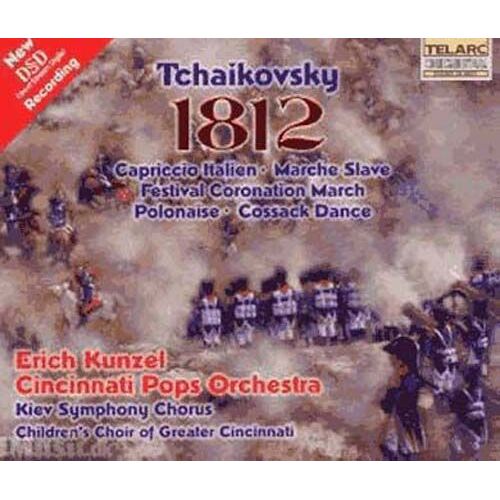 Ouverture 1812, Capriccio Italien, Marche Slave, Danse Cosaque Cibcinnati Pops Orch. & Kiev Chorus