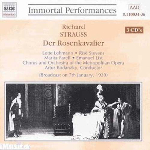 Le Chevalier À La Rose, Opéra En 3 Actes Op. 59