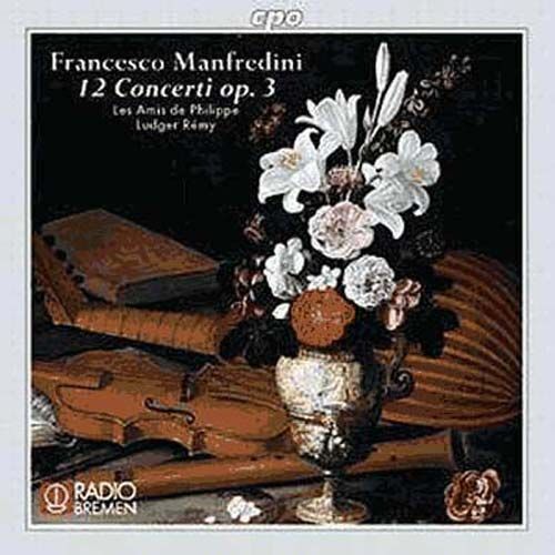 Concerti Op. 3 Nos. 1 À 12 Les Amis De Philippe